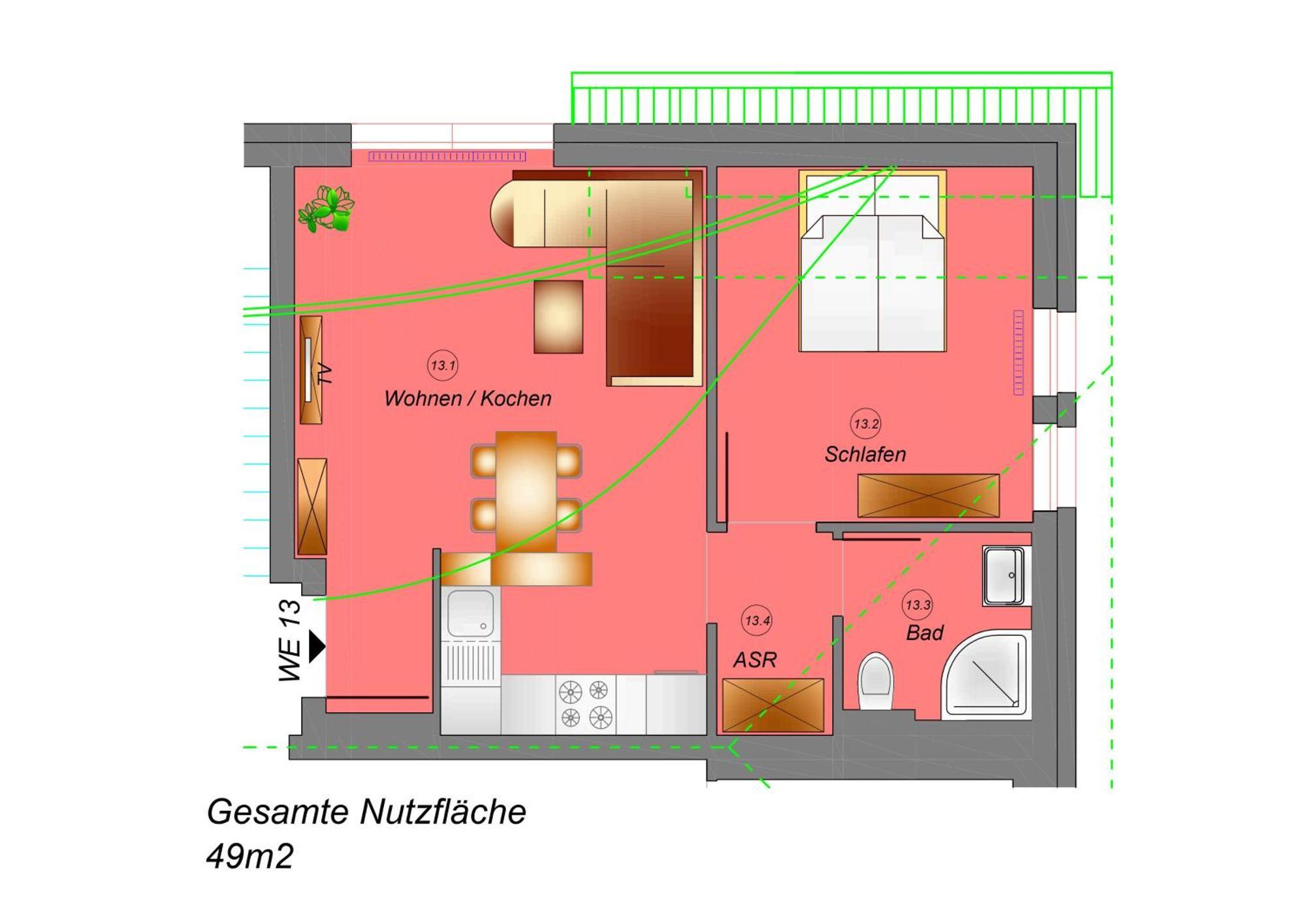Traumhaftes Appartement - Odins Blick Wohnung 13 , Sauna Und Privatstrand, Blick Zur Ostsee Lobbe Dış mekan fotoğraf