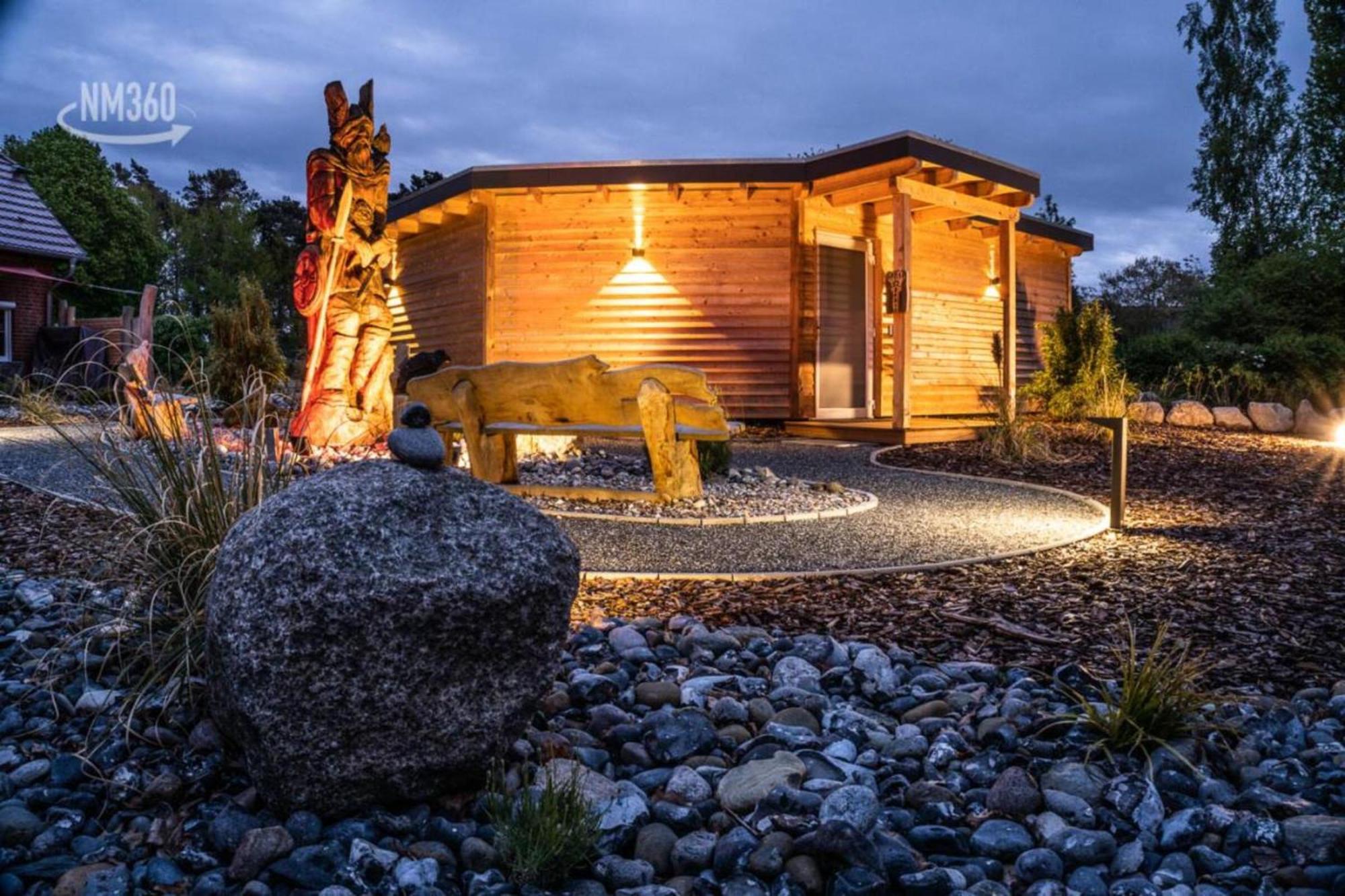Traumhaftes Appartement - Odins Blick Wohnung 13 , Sauna Und Privatstrand, Blick Zur Ostsee Lobbe Dış mekan fotoğraf